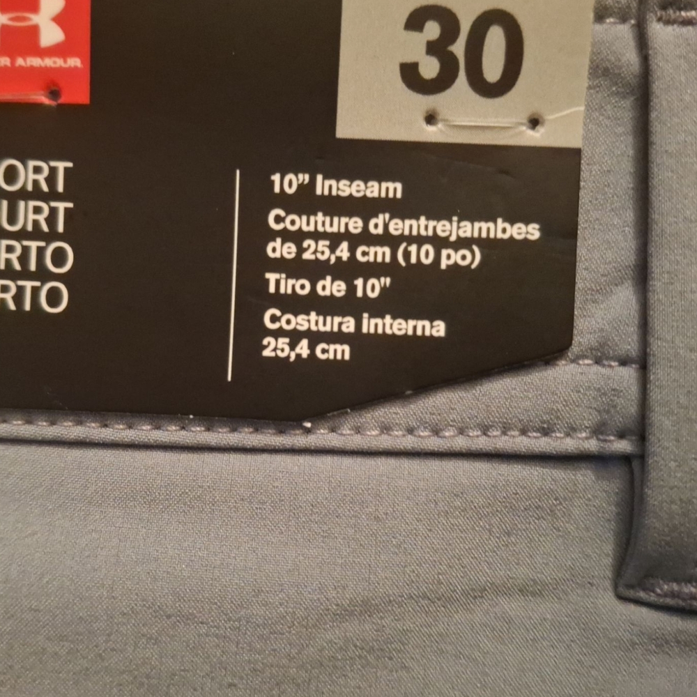Under Armour Men's Gray Cargo Shorts - Picture 4 of 5